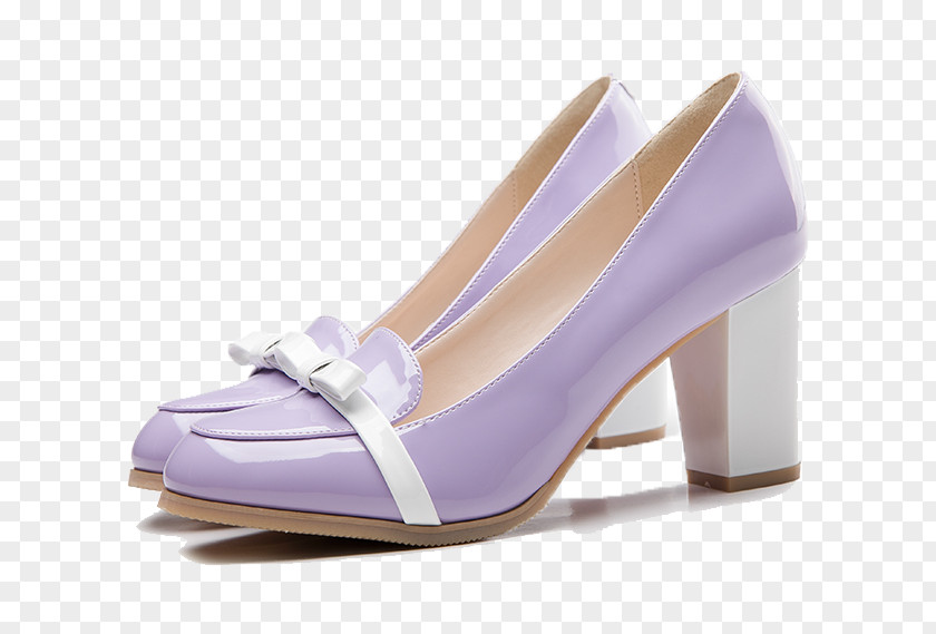 Purple Women High Heels High-heeled Footwear Elevator Shoes PNG