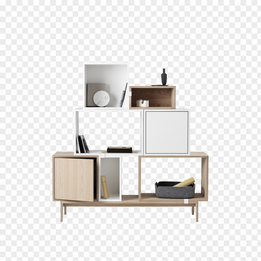 Store Shelf Bedside Tables Muuto Couch PNG