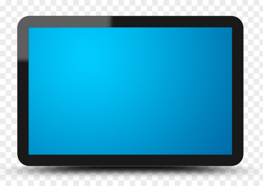 Technology Frame Computer Monitors Display Device Electric Blue Teal PNG