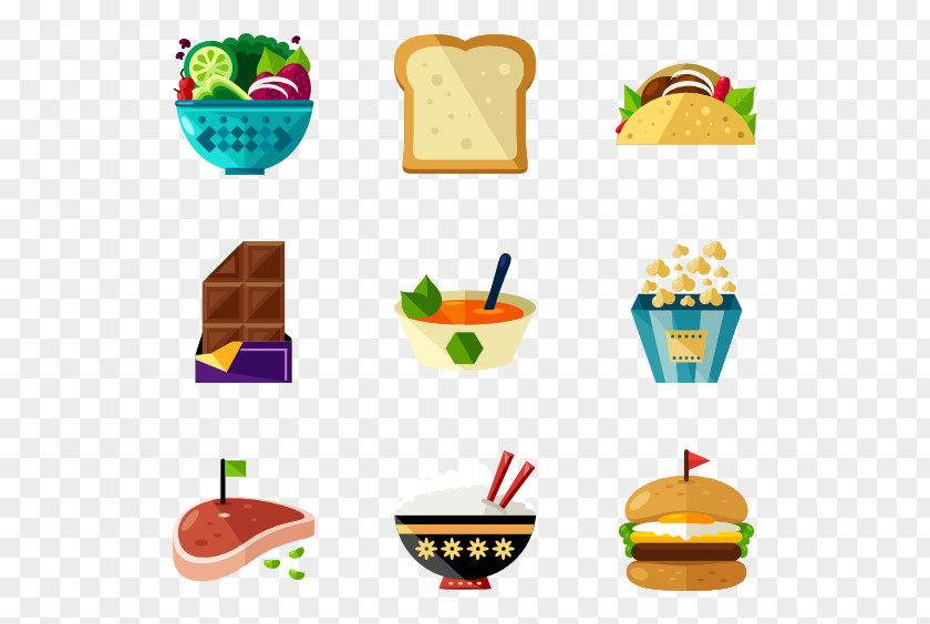 Vector Pack Junk Food Fast Group PNG