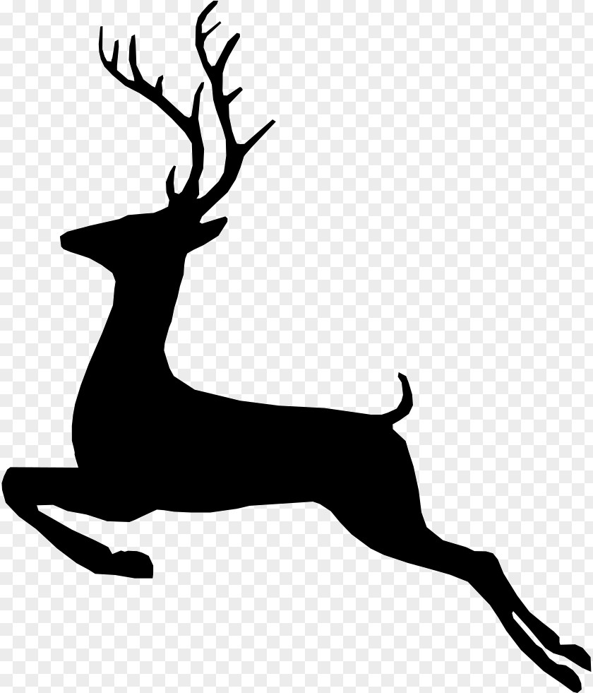 Antler Reindeer Santa Claus Christmas Clip Art PNG