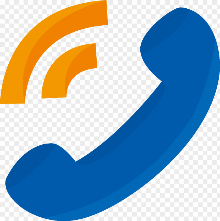 Blue Yellow Order Phone Telephone Computer File PNG