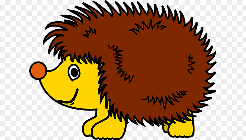 Cartoon Hedgehog Clip Art PNG