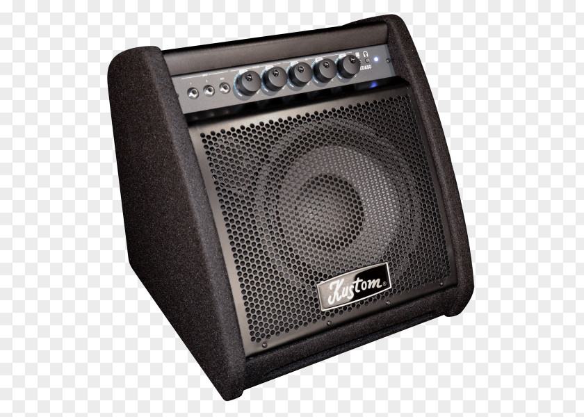 Drums Guitar Amplifier Kustom Amplification Audio Sound Box PNG
