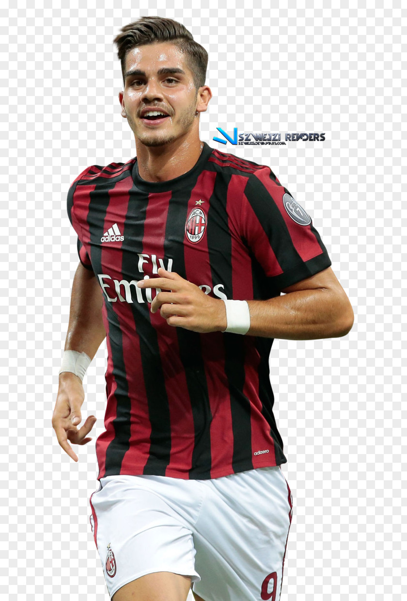 Football André Silva Jersey A.C. Milan S.S.C. Napoli Serie A PNG