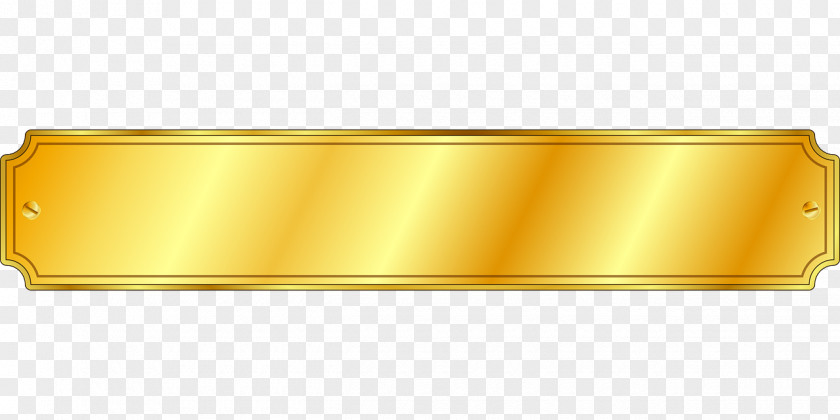 Label Gold Bar Paper PNG