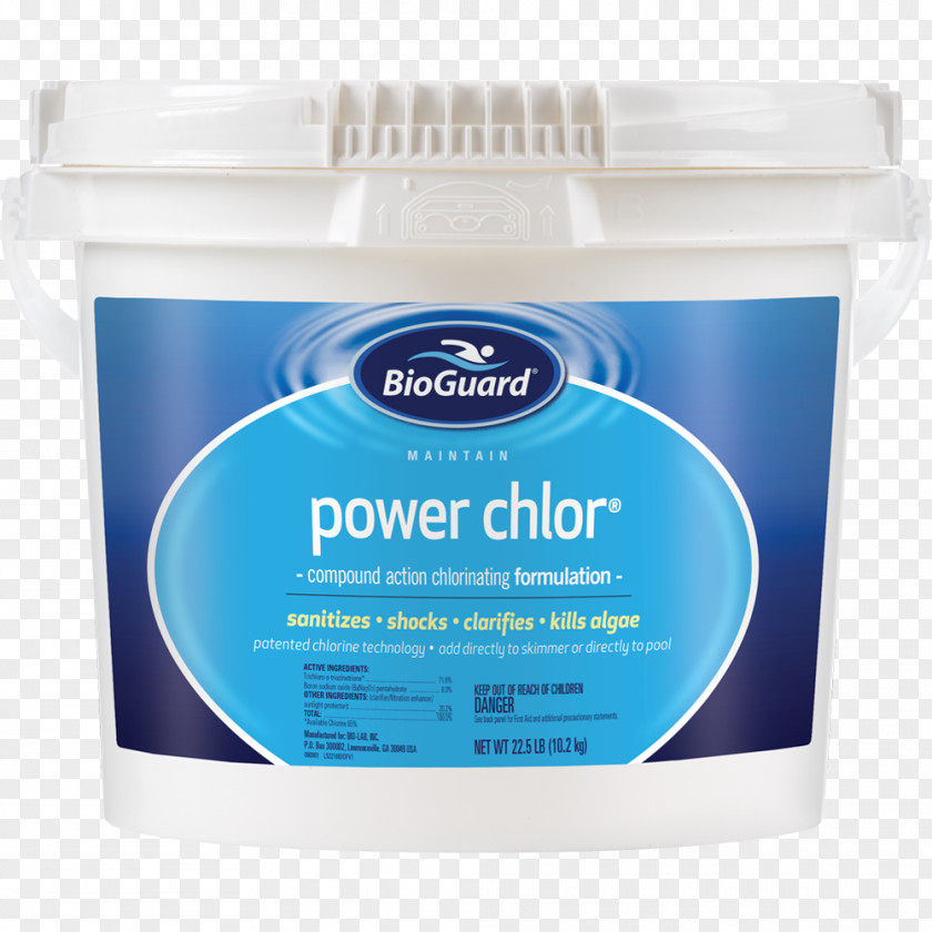 Power Pool BioGuard Smart Shock Burnout 3 Cleaning Chemicals 73 Swimming Pools PNG