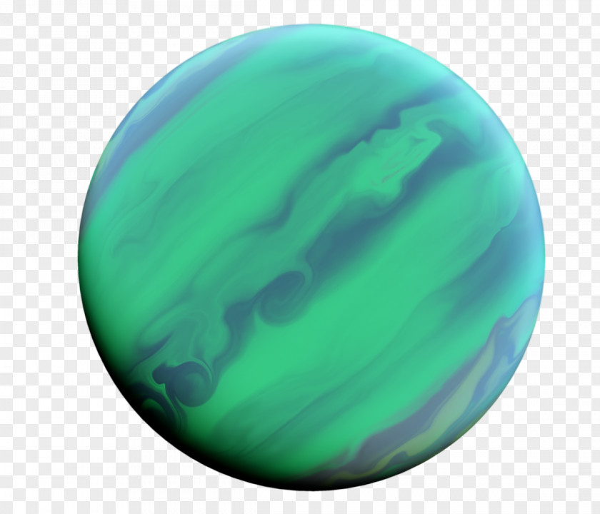Merlin Turquoise Sphere PNG