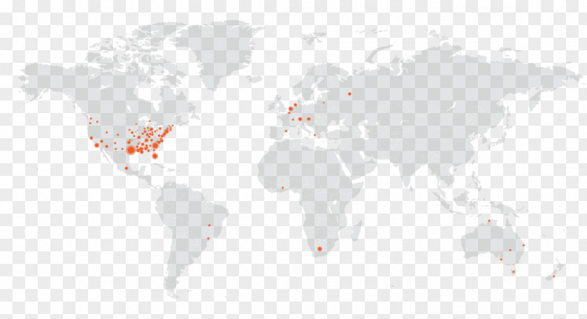 Organic World Map Paperback Dibond PNG