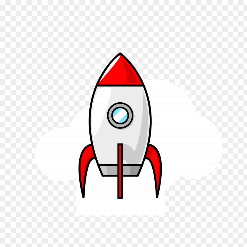 Rocket Spacecraft Cartoon Clip Art PNG