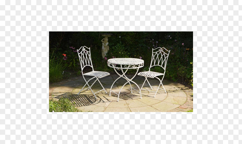 Table Garden Furniture Chair Patio PNG