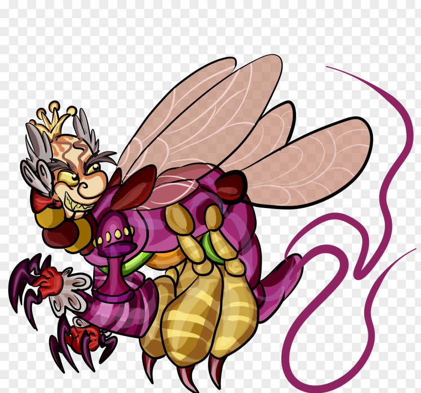 Bugs King Candy Character Villain Insect Art PNG