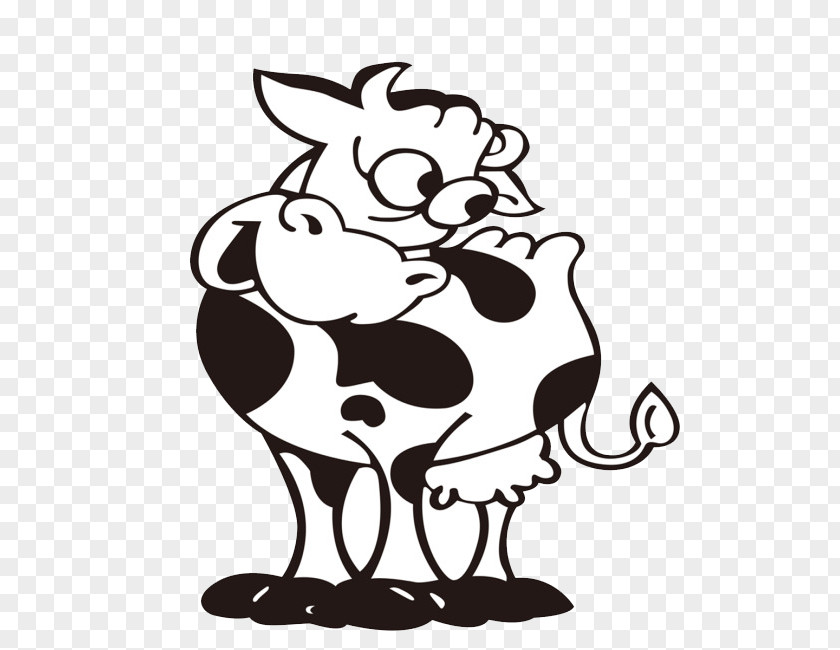 Cartoon Cow Dairy Cattle PNG