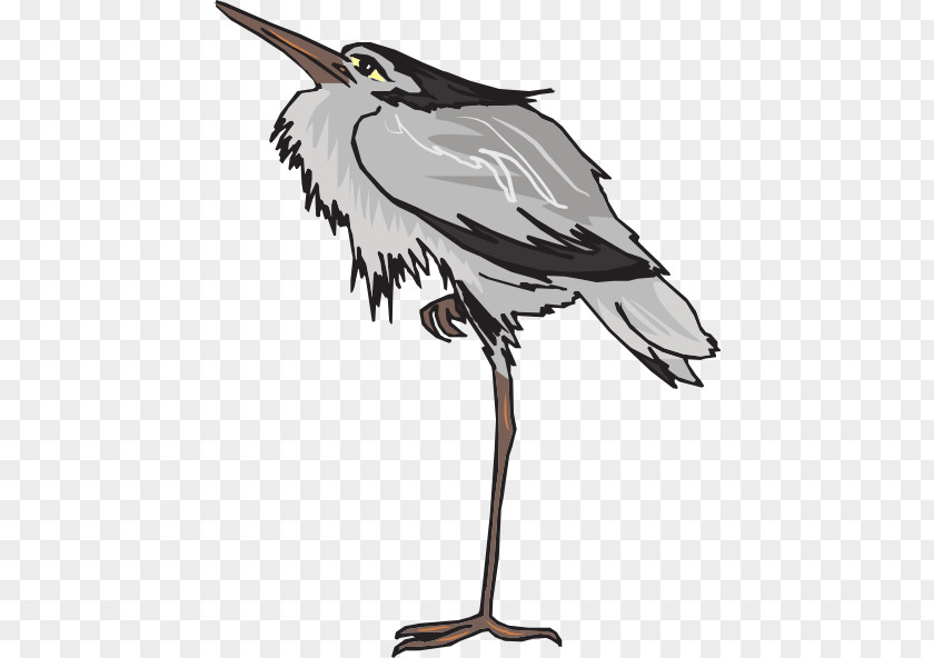 Crane Heron Clip Art PNG