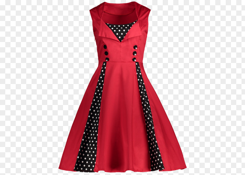 Dress Polka Dot Shirt Vintage Clothing Fashion PNG