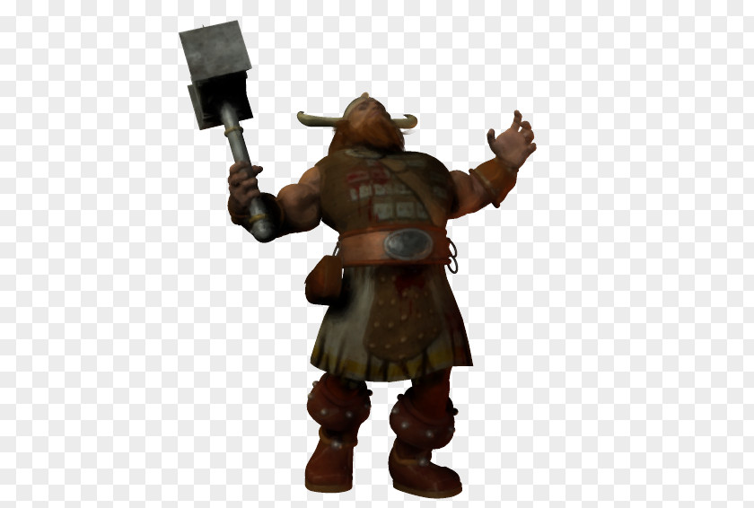 Dwarf Figurine Toy Mercenary Profession Character PNG