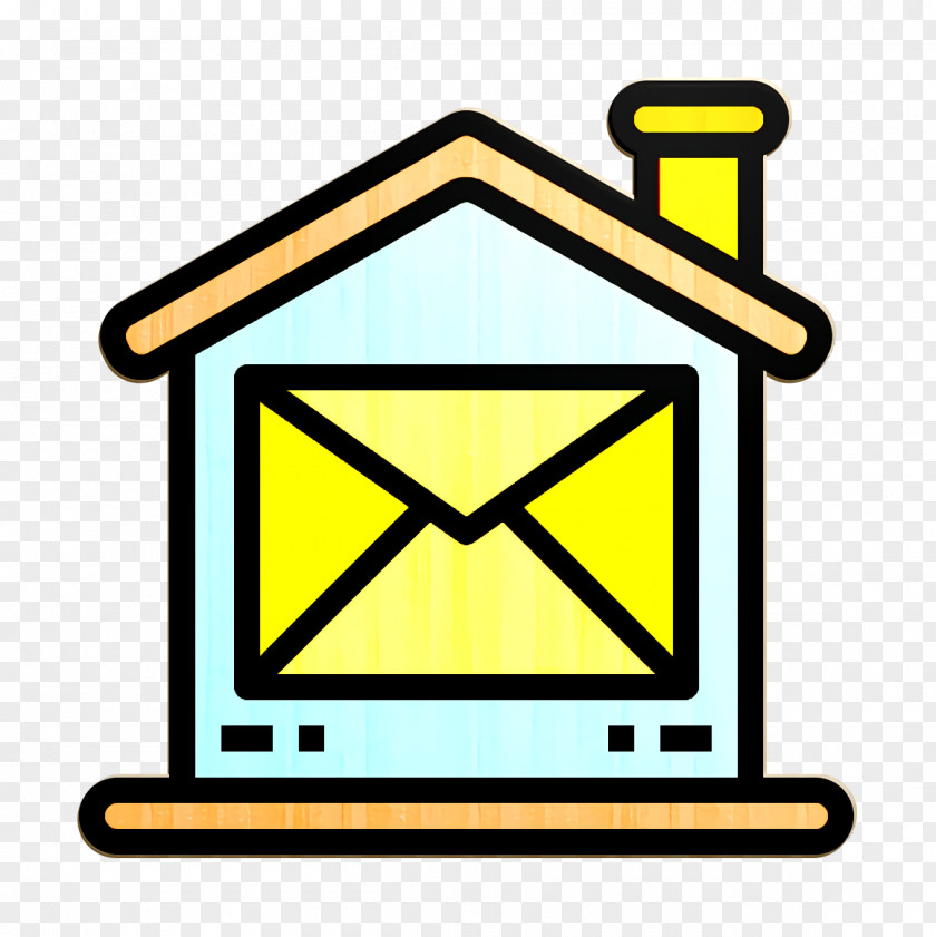 Real Estate Icon Home Mail PNG