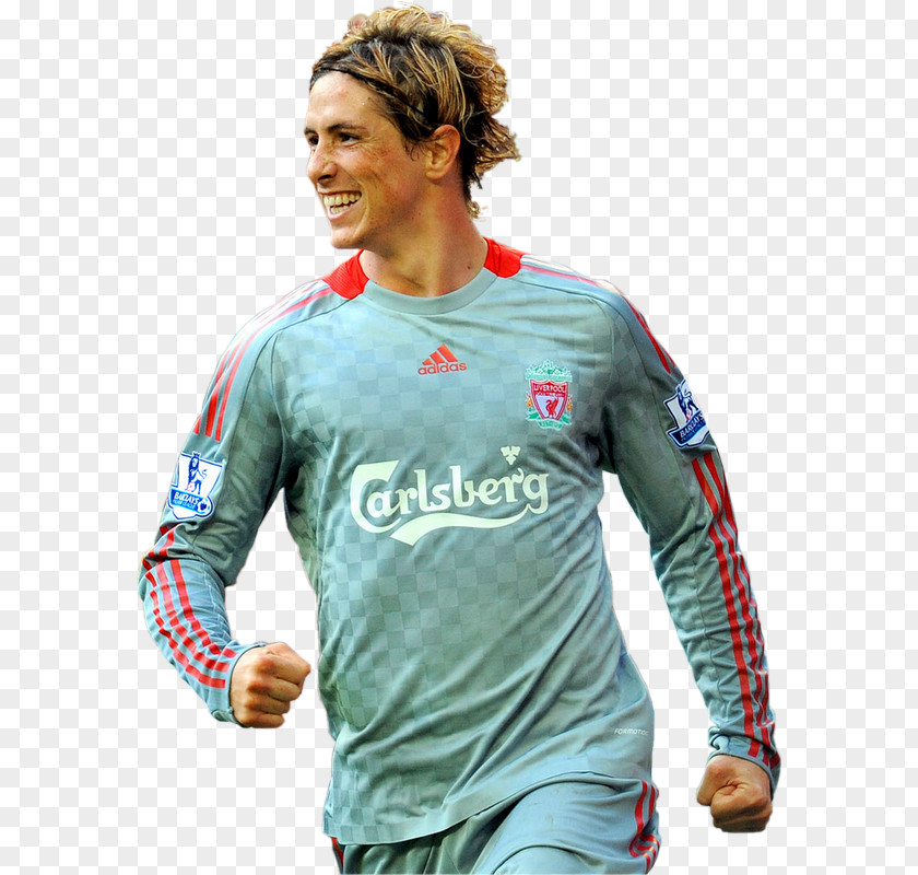 T-shirt Fernando Torres Long-sleeved Shoulder PNG