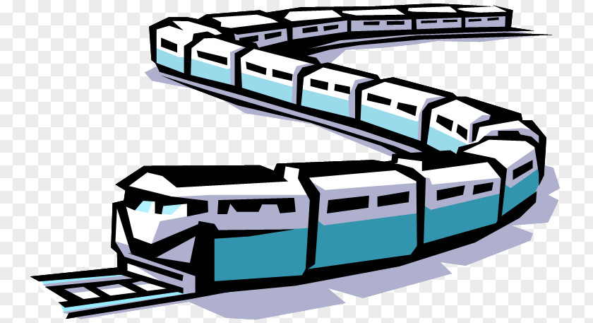 Train Clip Art Vector Graphics Image Illustration PNG
