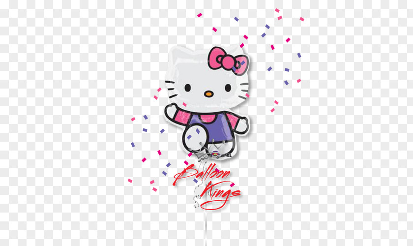 Balloon Hello Kitty Party Birthday PNG