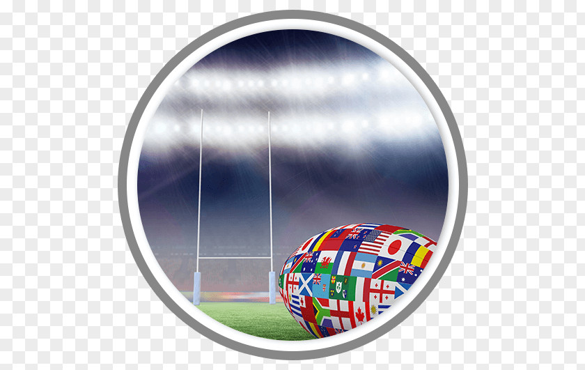 Football Rugby Cardboard Cut-Outs CIRCLE PNG