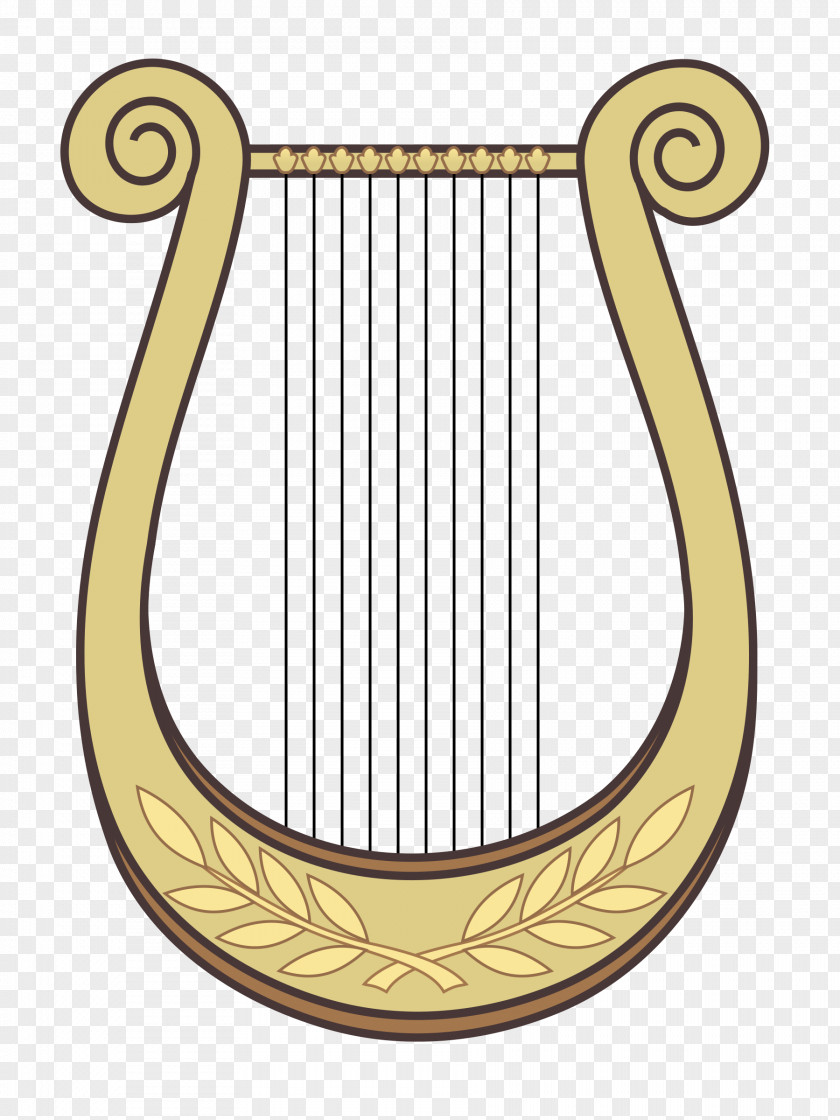 Harp Transparent Clip Art PNG