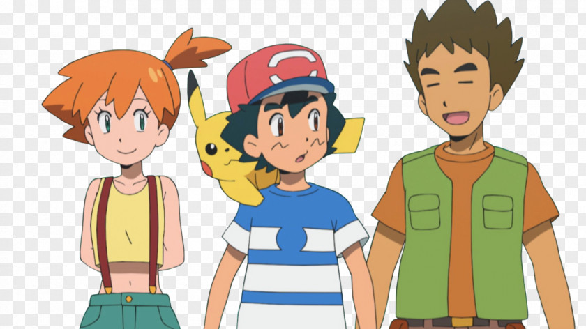 Misty Pokemon Brock Ash Ketchum Pokémon Sun And Moon PNG