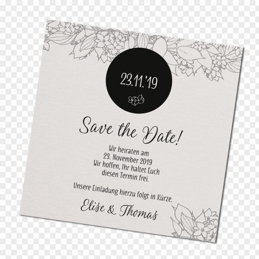 Oblique Light Wedding Invitation Save The Date Solingen Text Oberforstbach PNG