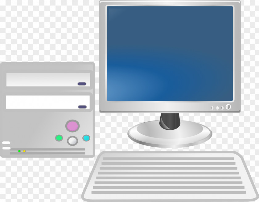 Office Computer Workstation Desktop Clip Art PNG