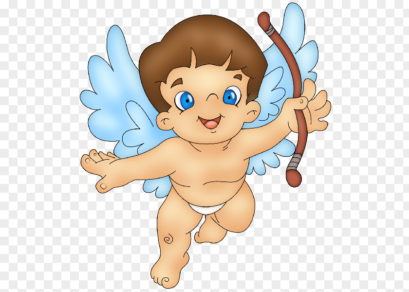 Baby Angel Cupid Valentine's Day Infant Clip Art PNG