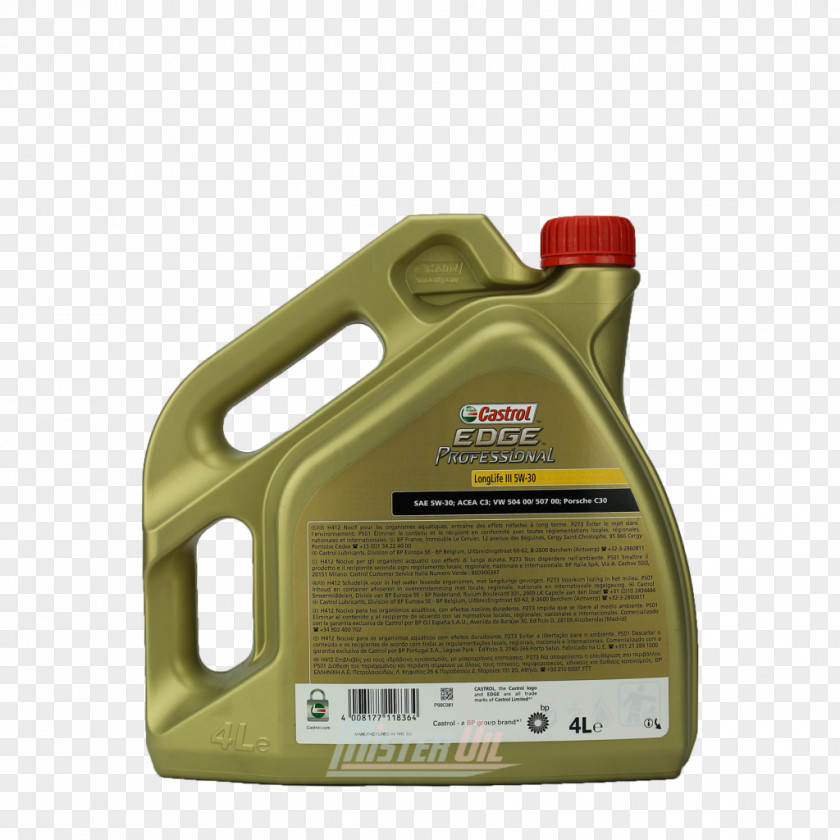 Car Motor Oil Castrol Synthetic Lubricant PNG