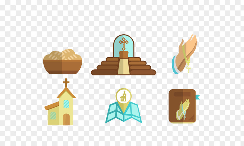 Church Building On The Sea Breeze Illustration PNG
