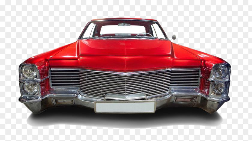 Red Car Front Classic Luxury Vehicle PNG