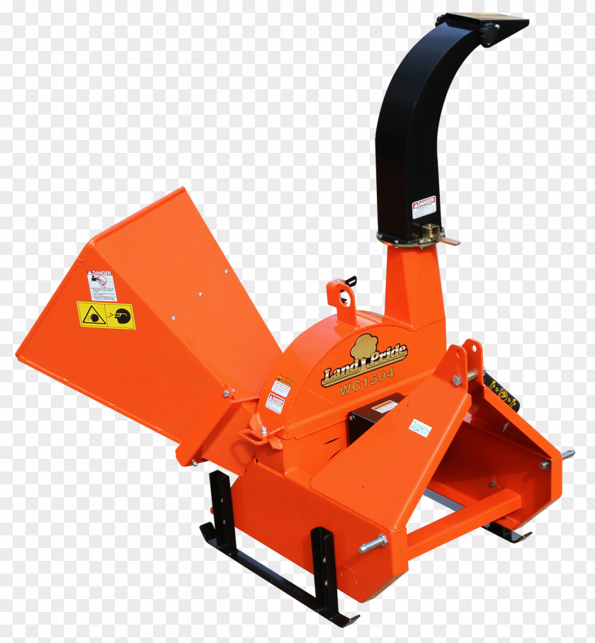 Tractor Woodchipper Heavy Machinery Sales Tool PNG