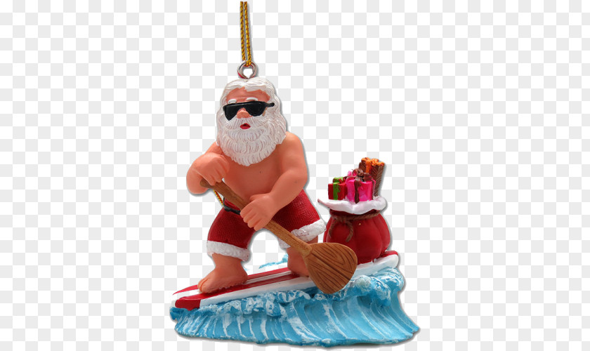 Christmas Ornament Standup Paddleboarding Tree Esprit Des Iles PNG