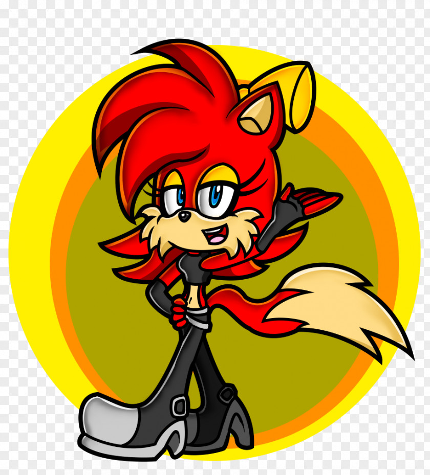 Fiona Fox Sonic The Hedgehog Character Fan Art Sega Archie Comics PNG