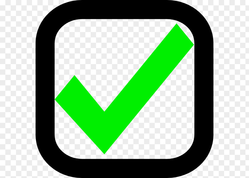 Green Checkbox Cliparts Check Mark Royalty-free Clip Art PNG