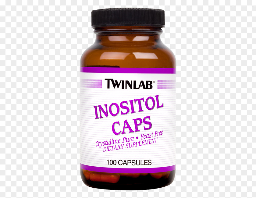 Tablet Dietary Supplement Twinlab Capsule Inositol Vitamin PNG