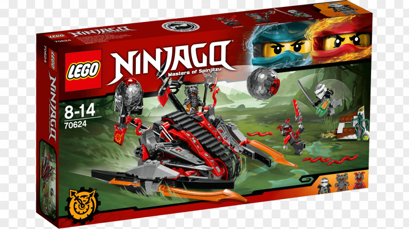 Toy LEGO 70624 NINJAGO Vermillion Invader 70623 Destiny's Shadow 70621 The Attack PNG
