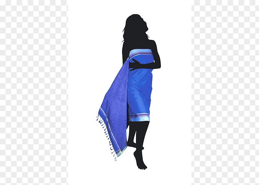 Woman Towel Press Kit Prensa Escrita Cobalt Blue Marca PNG