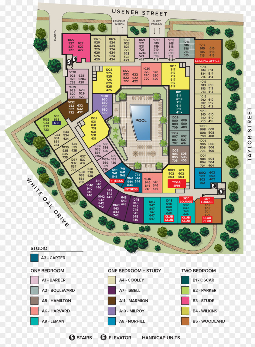 Apartment Studio House Floor Plan PNG