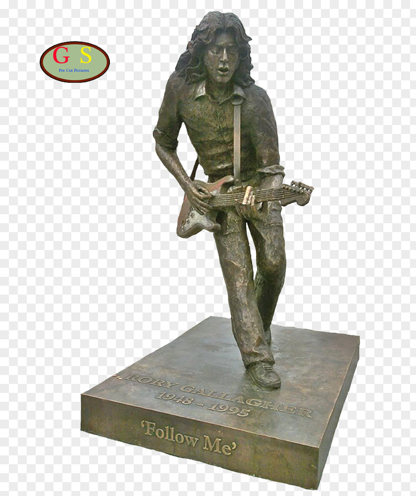 Ballyshannon Rory Gallagher Statue Musician Blues PNG