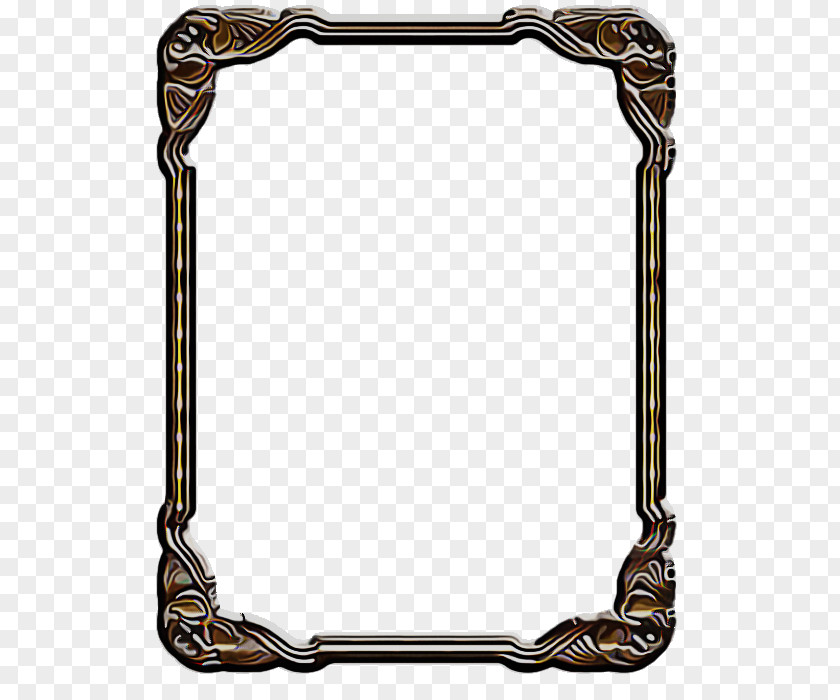 Metal Collage Picture Frame PNG