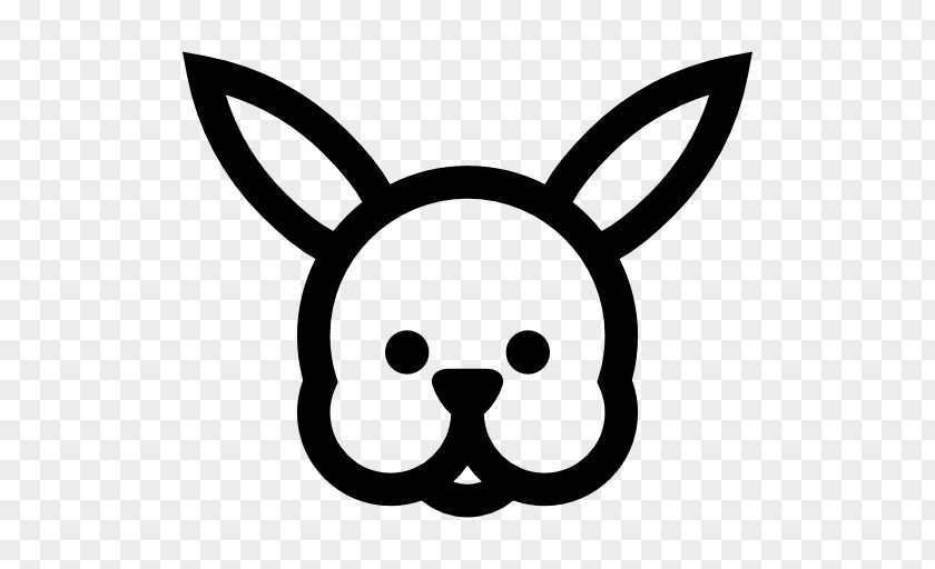 Rabbit Black Buoy Clip Art PNG