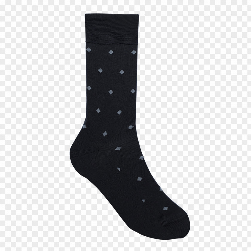 Rombo Sock Black M PNG