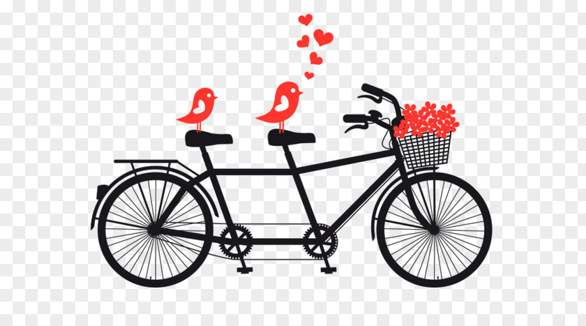 Tandem Bicycle Clip Art PNG
