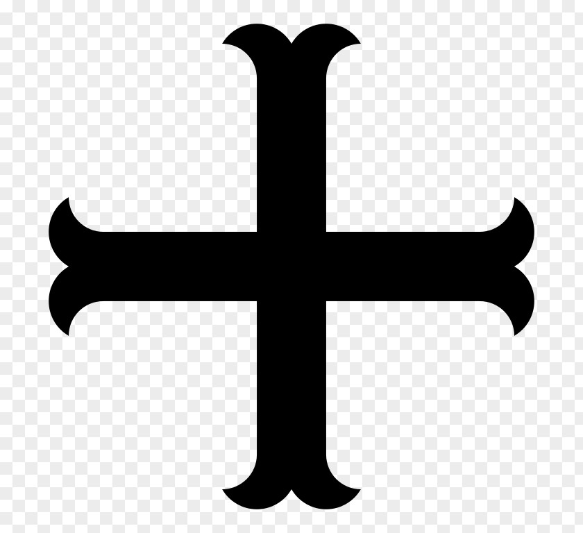Christian Cross Moline Heraldry PNG
