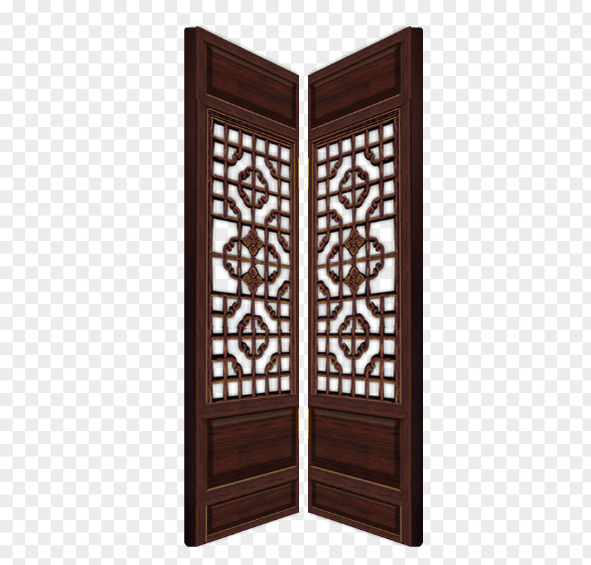 Door Pattern Window Room Divider PNG