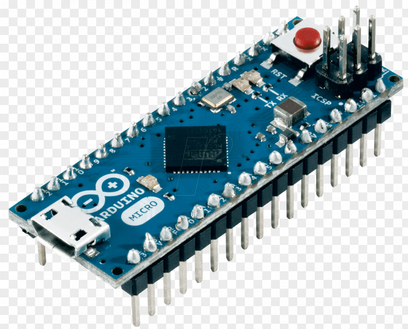 Programmer Arduino Micro USB Microcontroller Input/output PNG