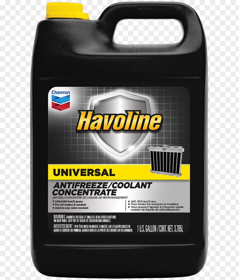 Car Chevron Corporation Antifreeze Havoline Coolant PNG